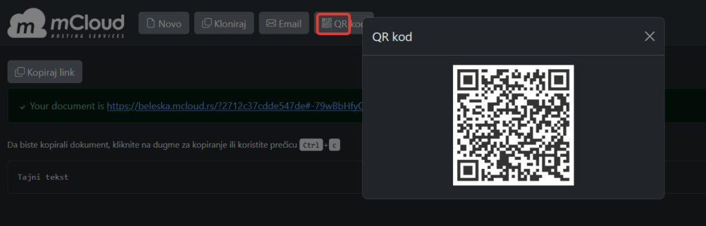 QR kod